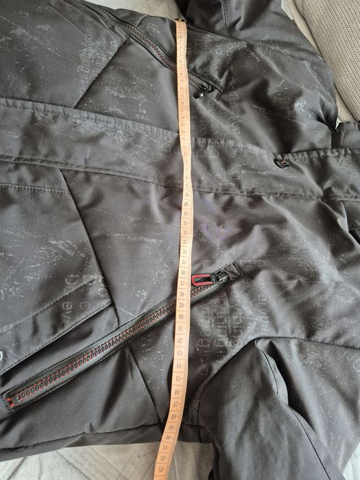 Куртка зимова дитяча подовжена чорна