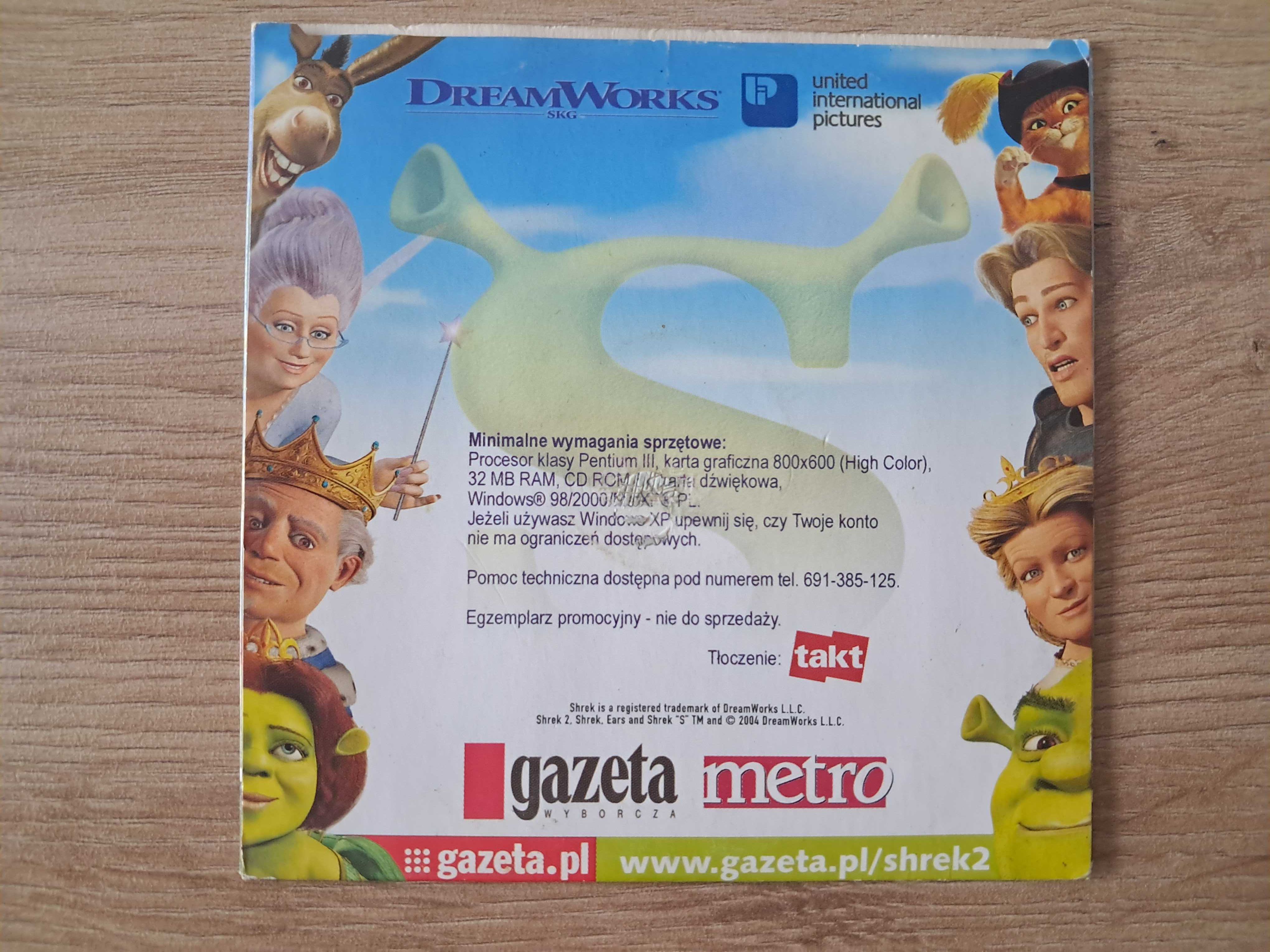 Shrek 2 - CD-ROM Multimedialny