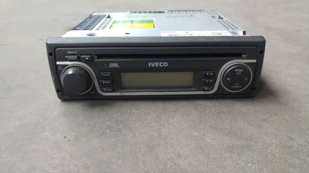 Iveco Stralis radio oryginalne CD 24V 580.136.6306