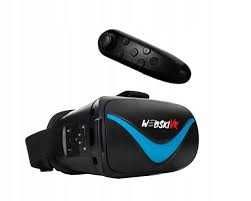 Gogle VR Webski V3 + pilot Bluetooth | Do smartfona Android/iOS