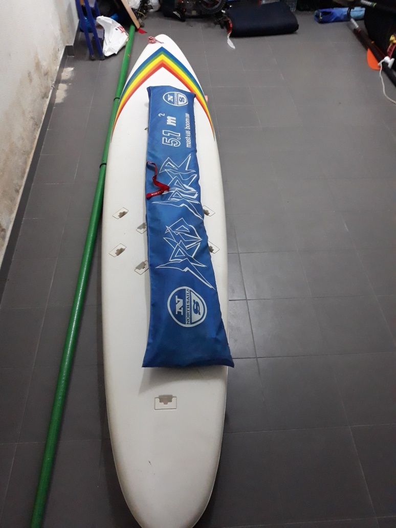 prancha Padle prancha de padle ou windsurfrf Rainbow, sueca.