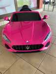 Espetacular carro elétrico para crianças Maserati Ghibli oficial com bateria 12v
