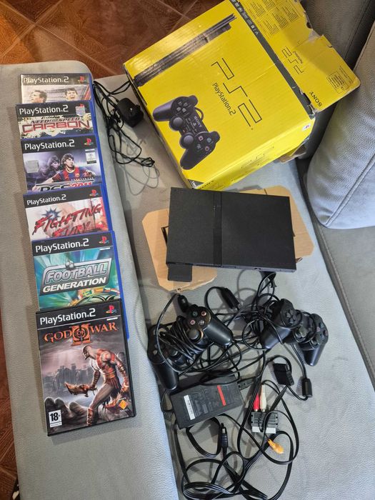 Vendo PS2 com jogos