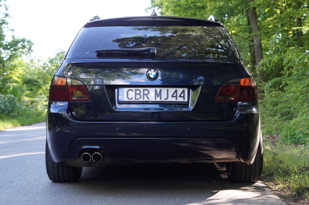 Bmw e61 535d żeliwo panorama downpipe