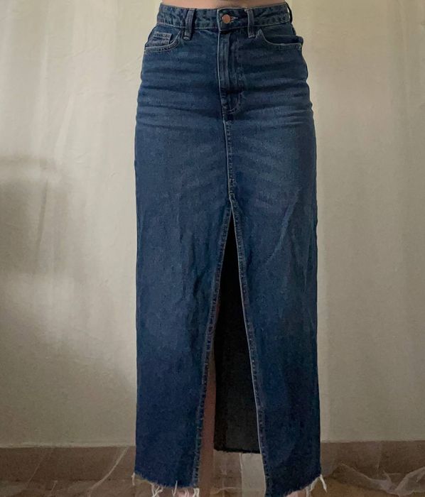 Жіноча джинсова юбка