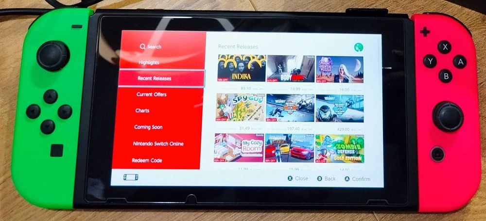 Aktualne konsola Nintendo Switch v1