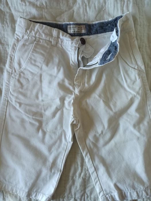 Calções da Zara, C&A, H&M