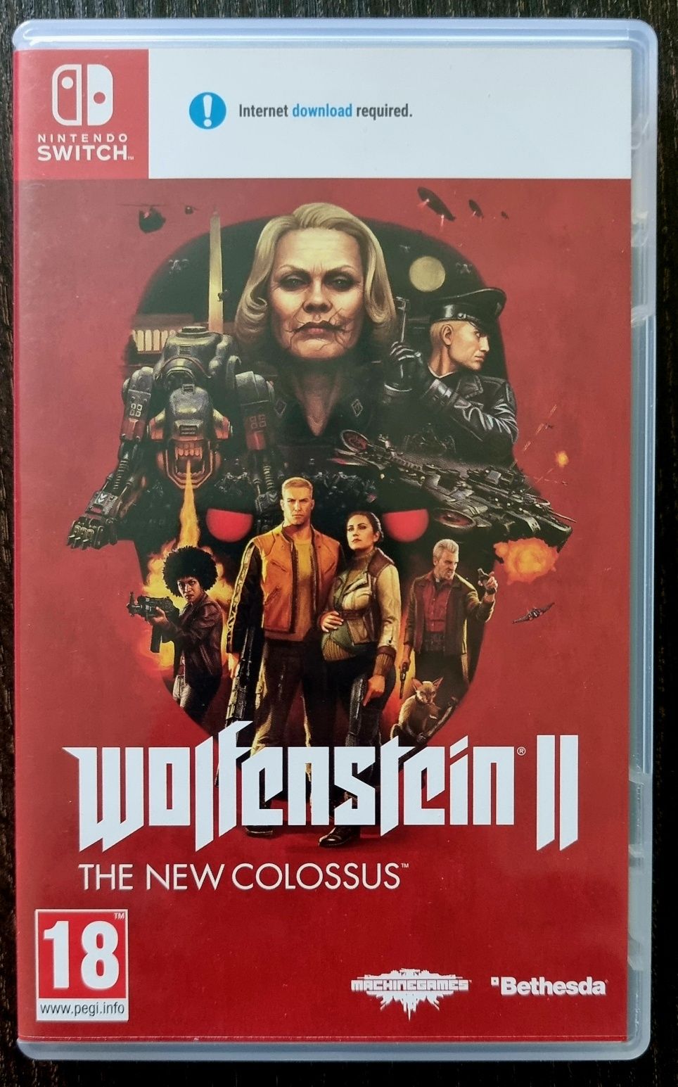 Wolfenstein 2 II The new Colissus Switch Nintendo