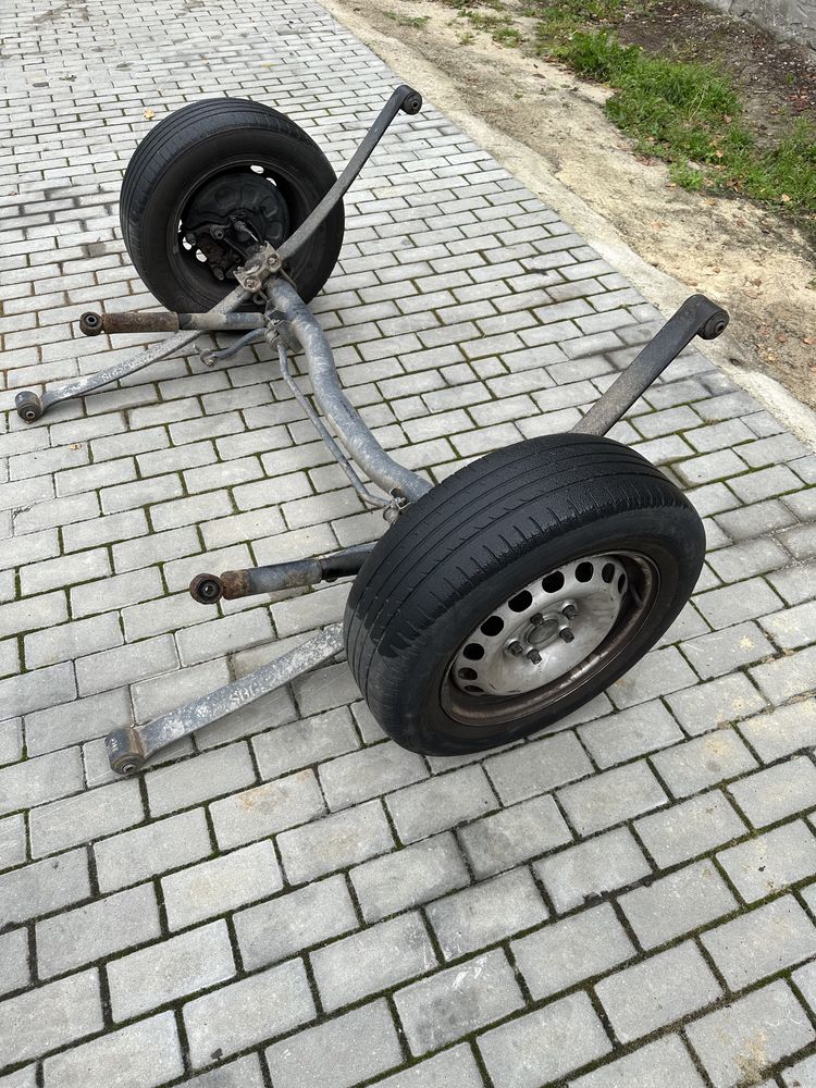Oś na przyczepkę VW Caddy wysyłka