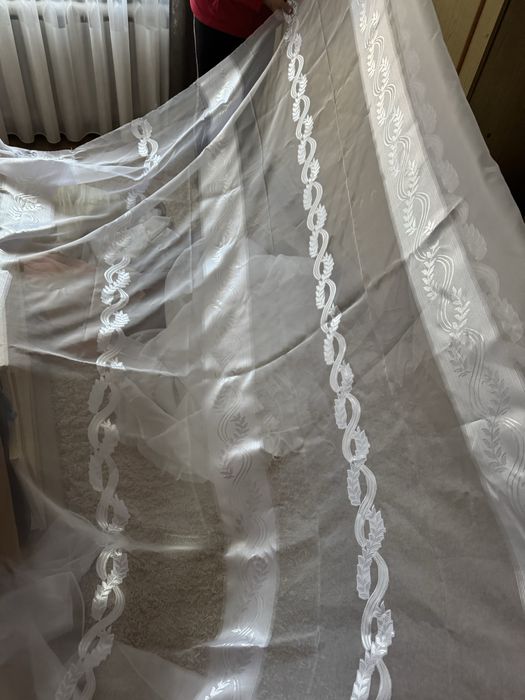 Продам тюлі з шторами комплект 999грн
