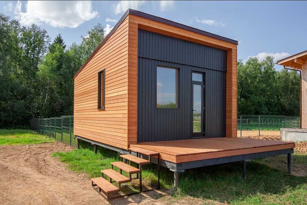 Модульний будинок, модульна сауна, баня.