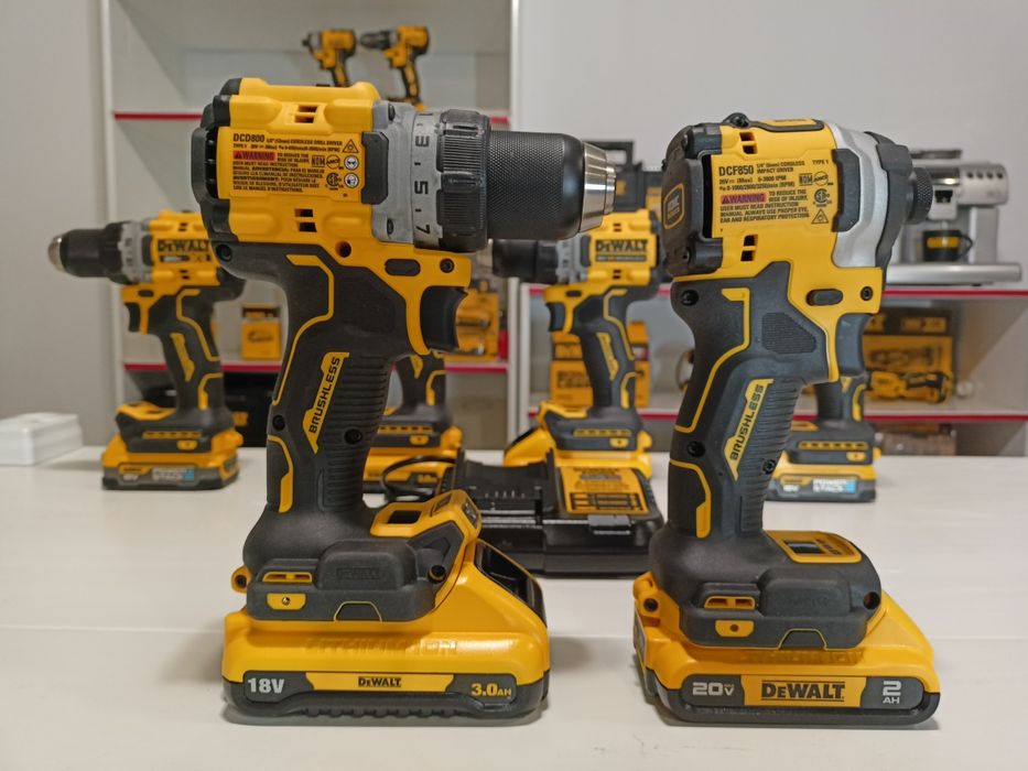 Dewalt dcd800 dcf850 шуруповерт импакт 2ач 3ач аккумуляторная дрель