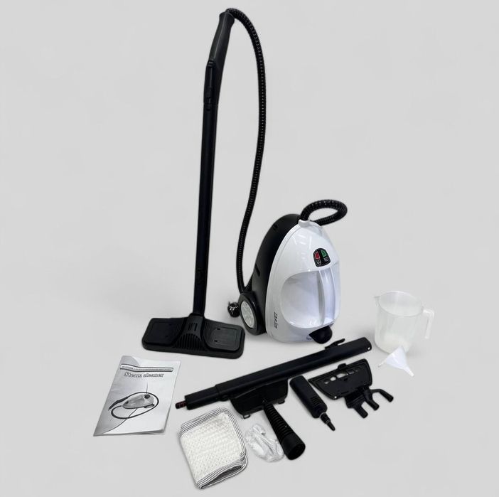 Пароочиститель мощная паровая швабра на 3000 W Zepline с насадками