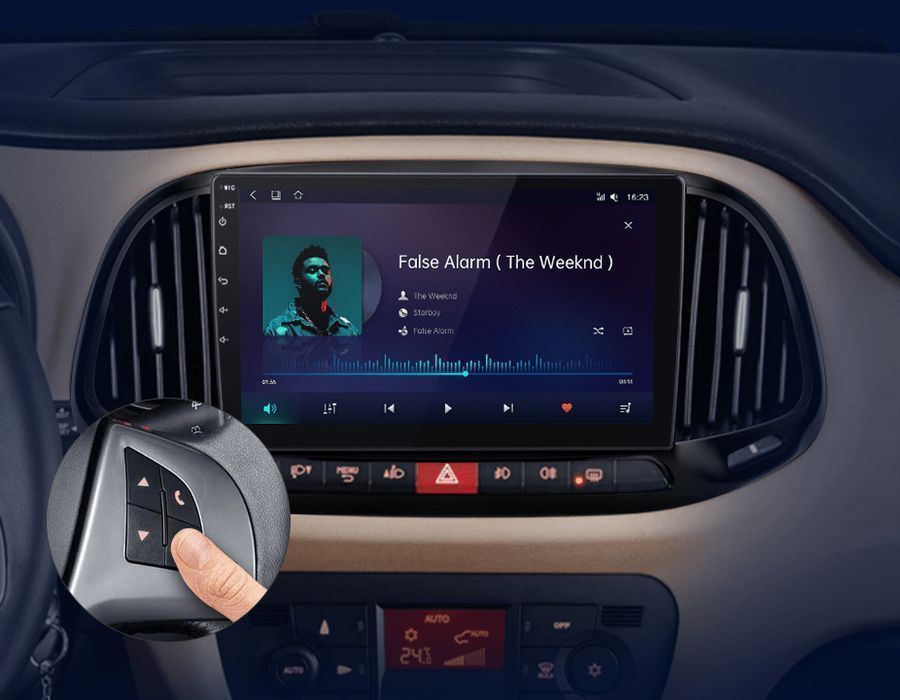Radio nawigacja Fiat Doblo 2015 - 2019 Carplay Android 4GB 64GB