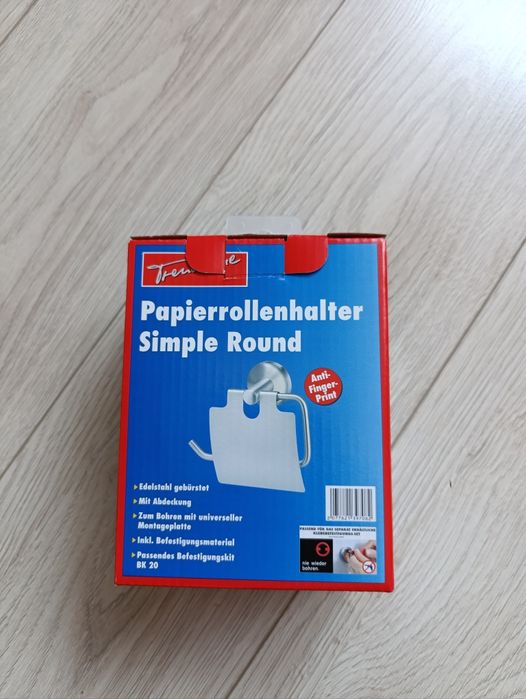 Uchwyt na papier toaletowy