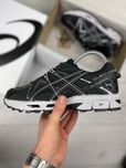 Мужские зимние кроссовки Asics Gel-Kahana 8 Black White Grey