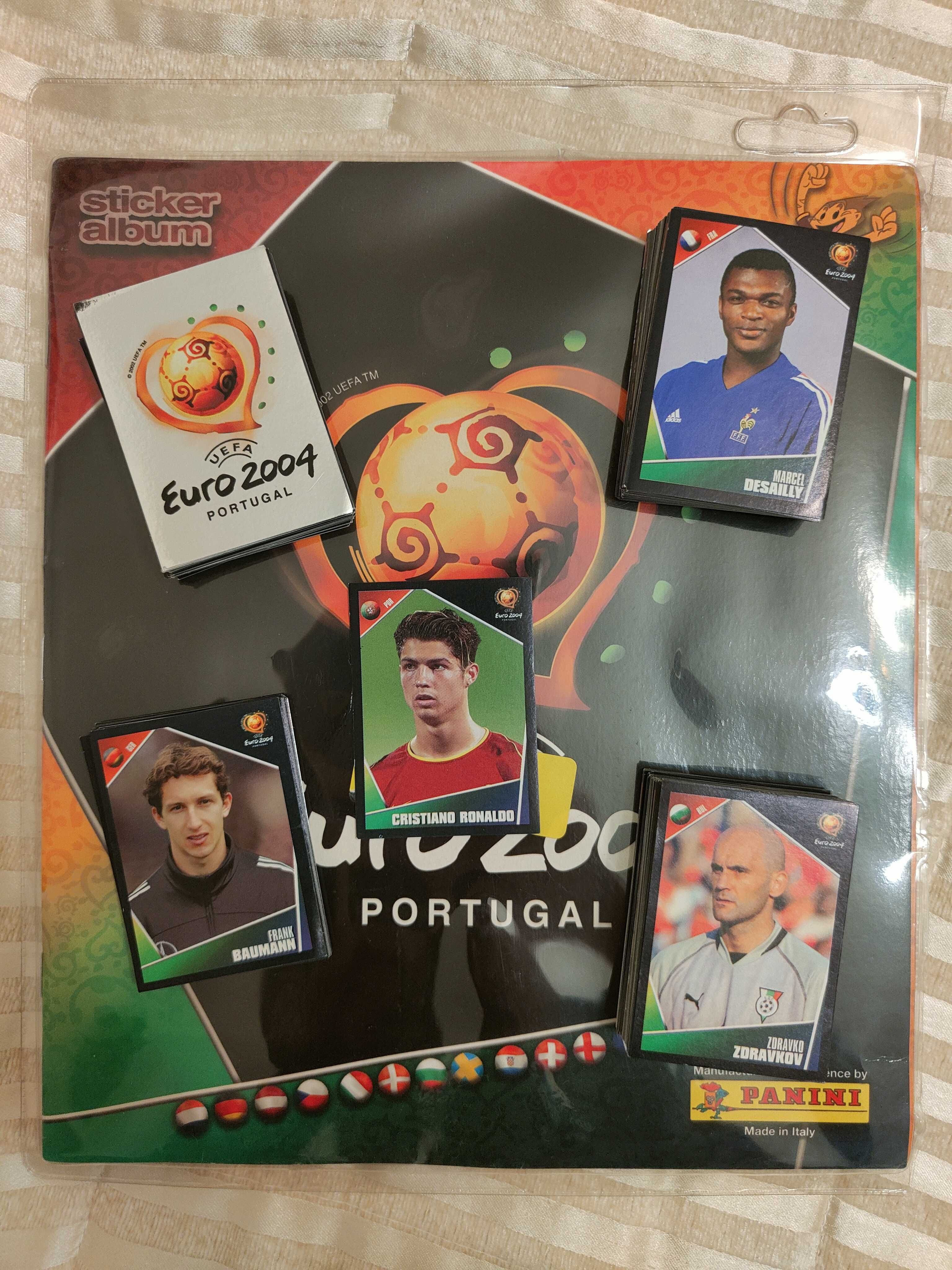 Caderneta Completa Euro 2004 por colar (334 cromos)