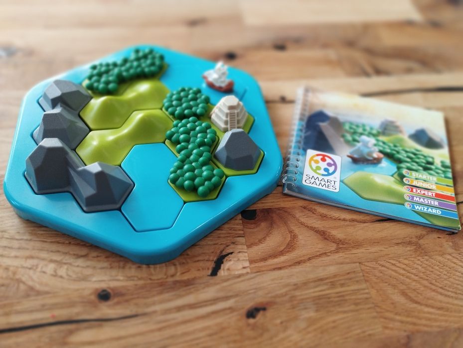 Gra logiczna Smart Games Treasure Island, Tajemnicza Wyspa/instrukcja