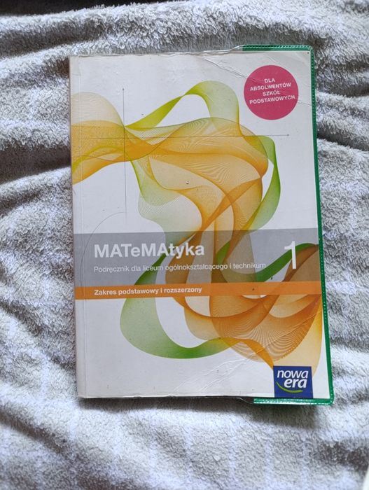 MATeMAtyka 1 książka dla szkoły średniej