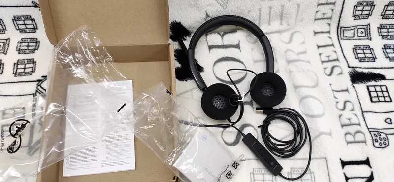 Dell Plantronics BW3320-M USB-A Гарнітура дротова/США