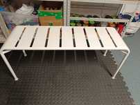 Ławeczka metalowa ikea 102x34x45