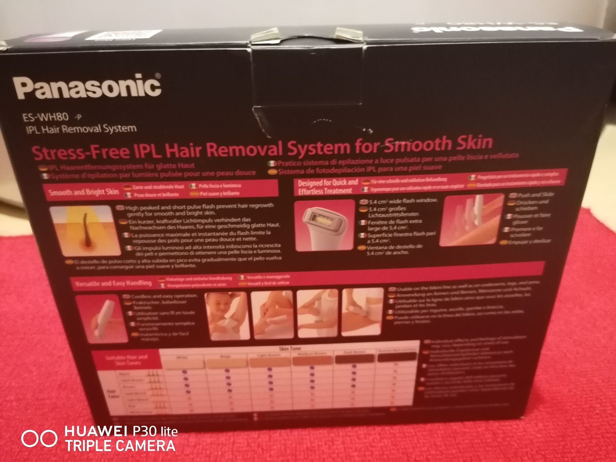 Depilator laserowy Panasonic