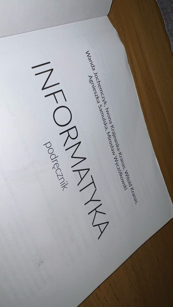 podręcznik informatyka kl 4szkola podstawowa