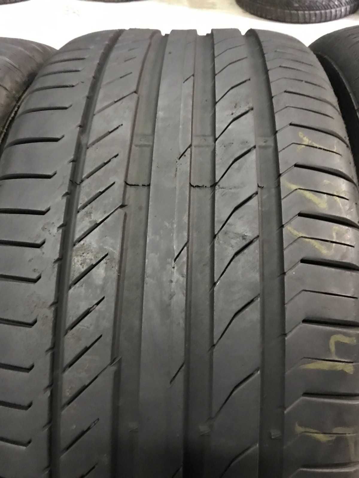 Шини Continental 255/45r18 Комплект літо б/у склад Оригінал