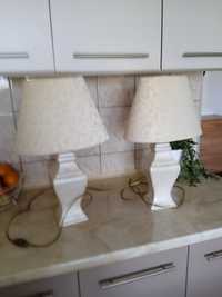 Dwie lampy stołowe