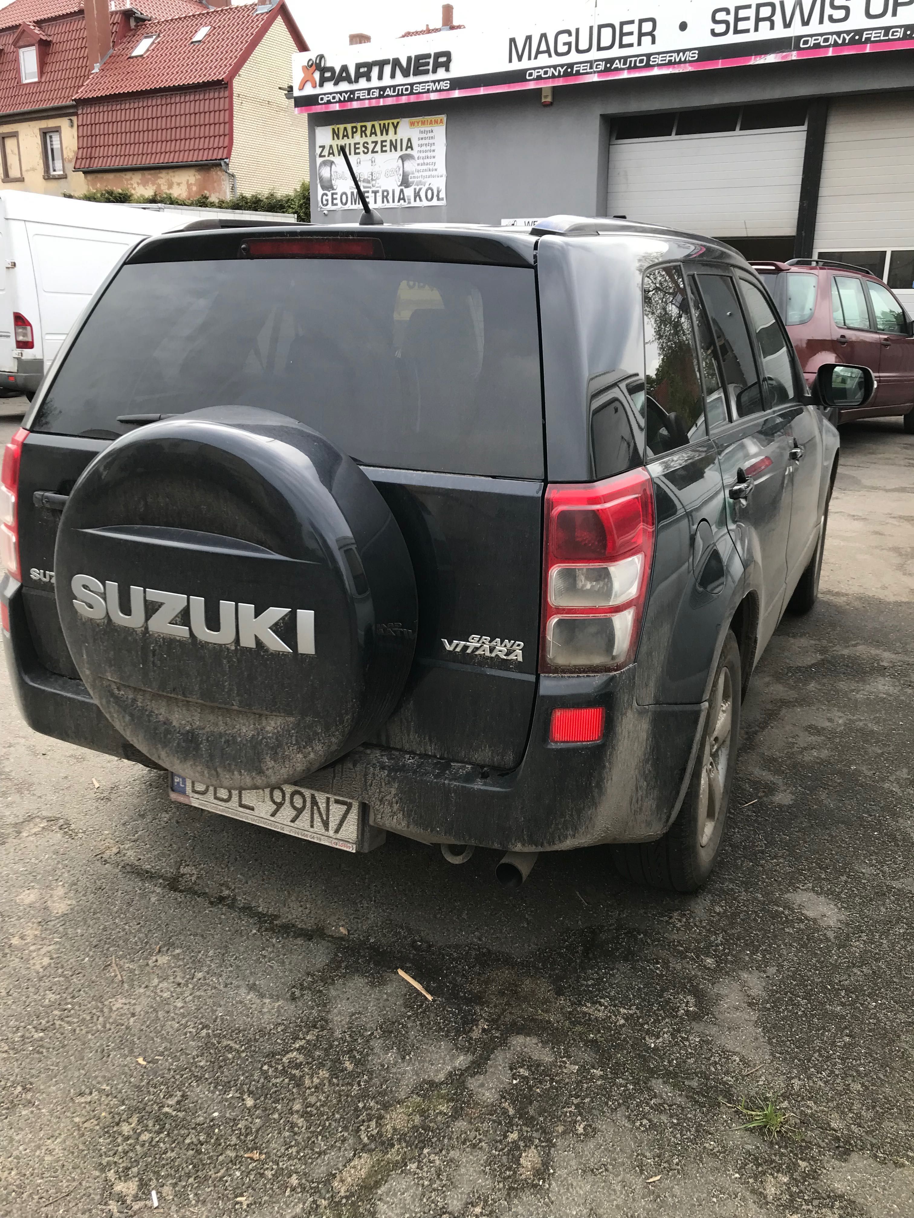 Suzuki Grand Vitara 2.4 Benzyna + Gaz, uszkodzona