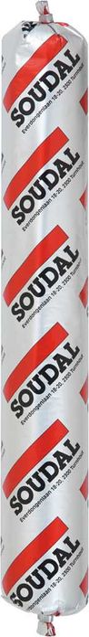 Soudatight Hybrid Szary 600ml , Płynna membrana zewnętrzna, SOUDAL SWS