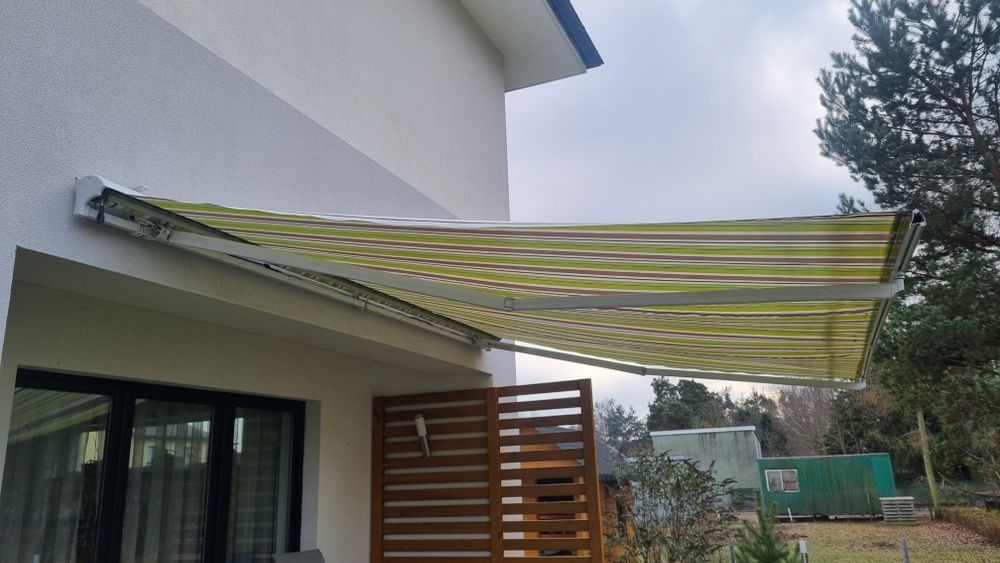 Markiza tarasowa sterwanie elektryczne
