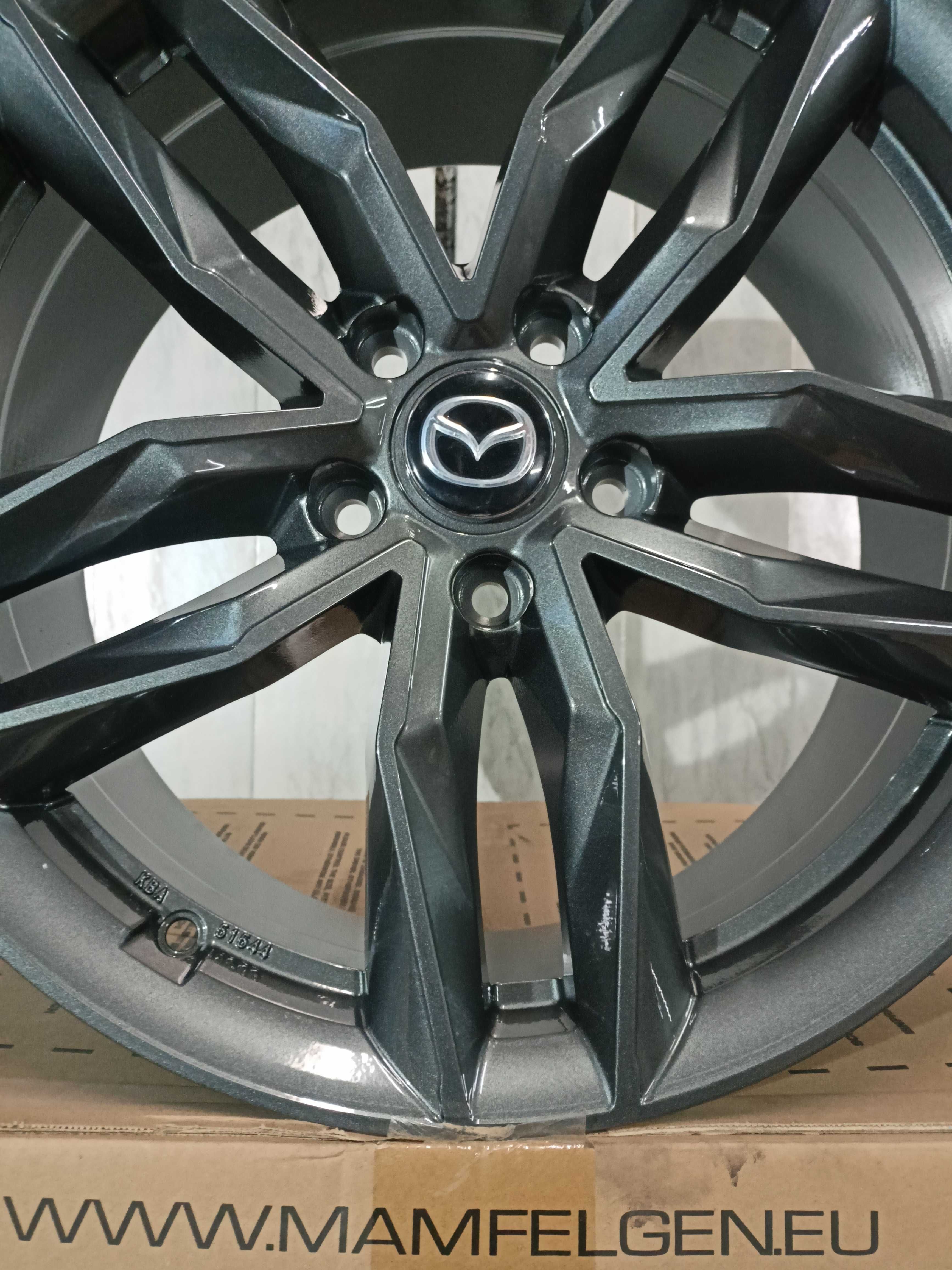 180# Alufelgi MAM 18 MAZDA NOWE 5x114,3 ET 40 CX3 5 7 9 Maz6