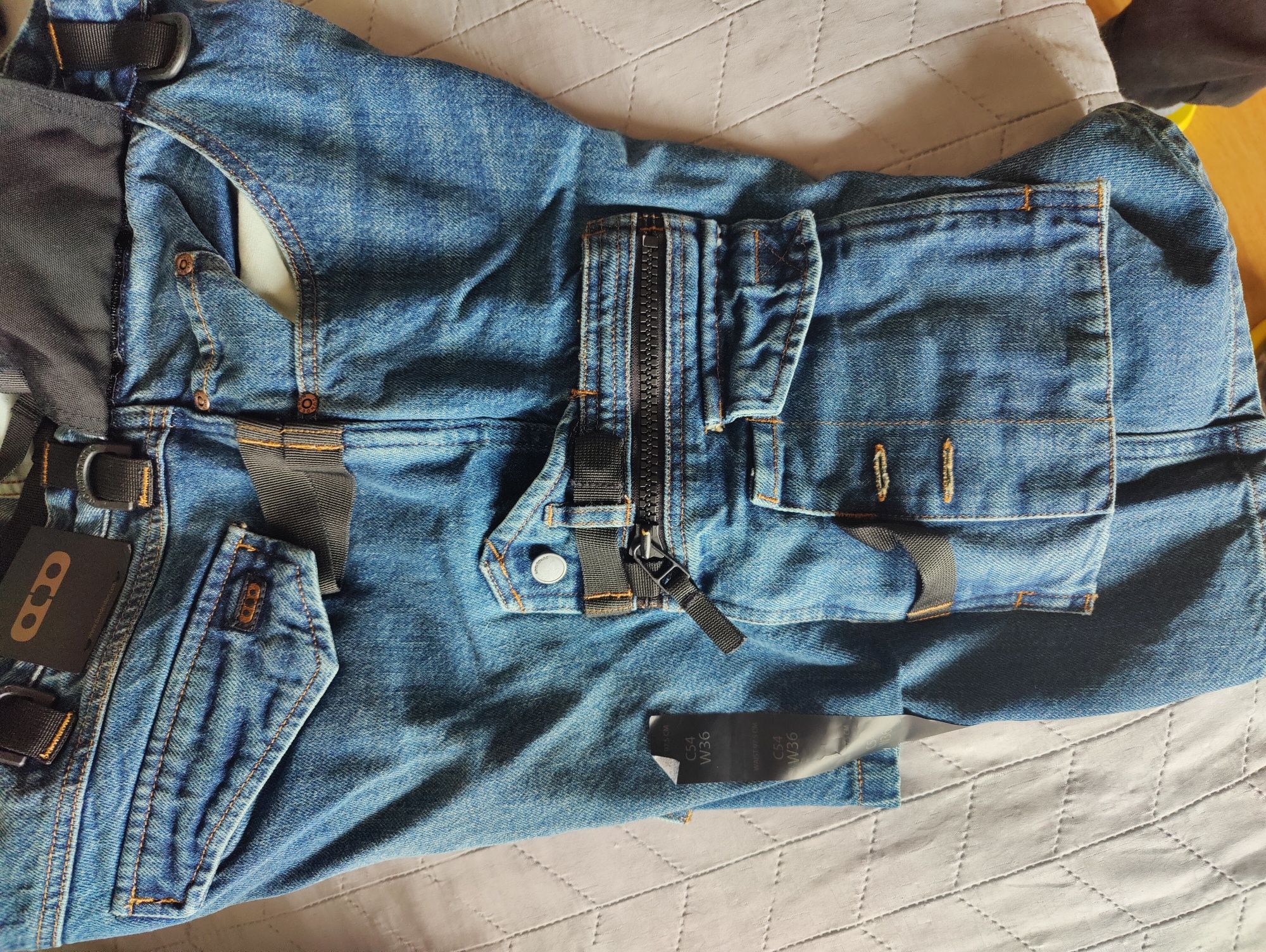 Spodenki robocze Dunderdon (Snickers) Jeans P55S 48,50,50+,52