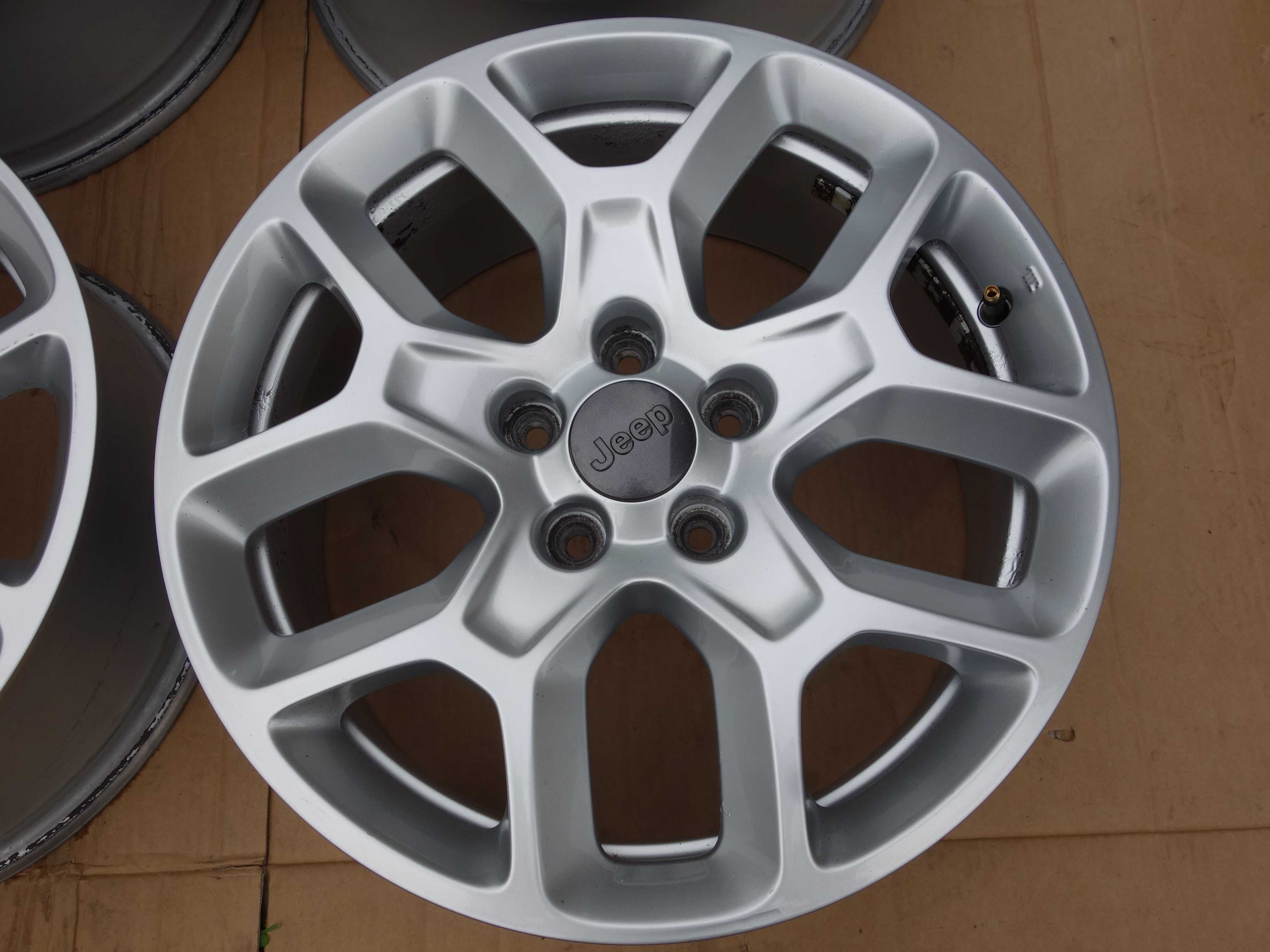 Felgi JEEP RENEGADE 17'' 5X110 Oryginalne + Czujniki ciśnienia