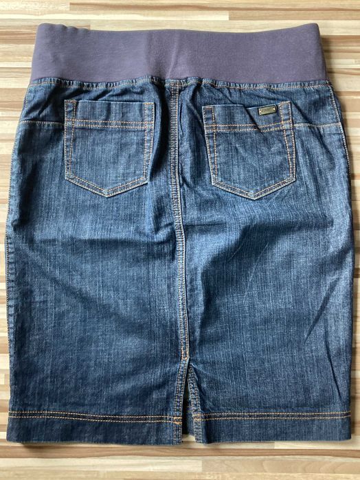 Spódnica jeansowa granatowa ciąża Benetton rozmiar M !!!