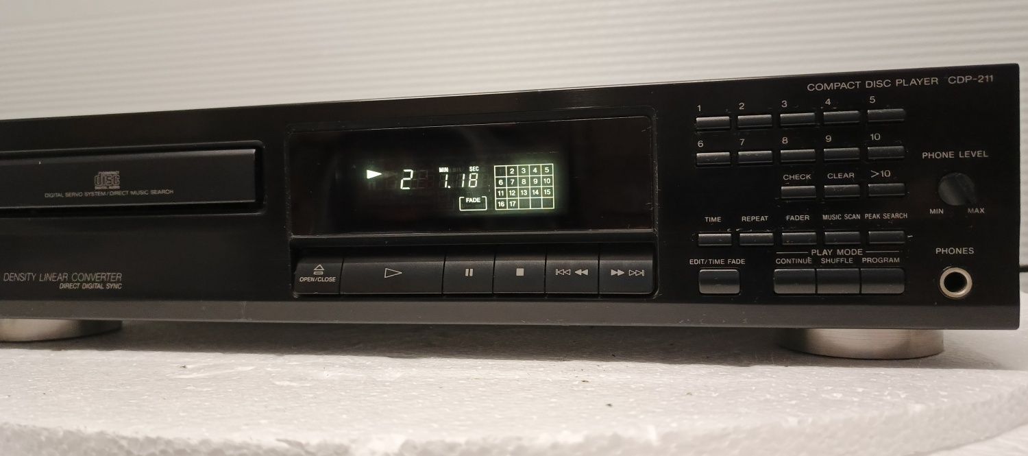 SONY CDP-211 odtwarzacz CD player.