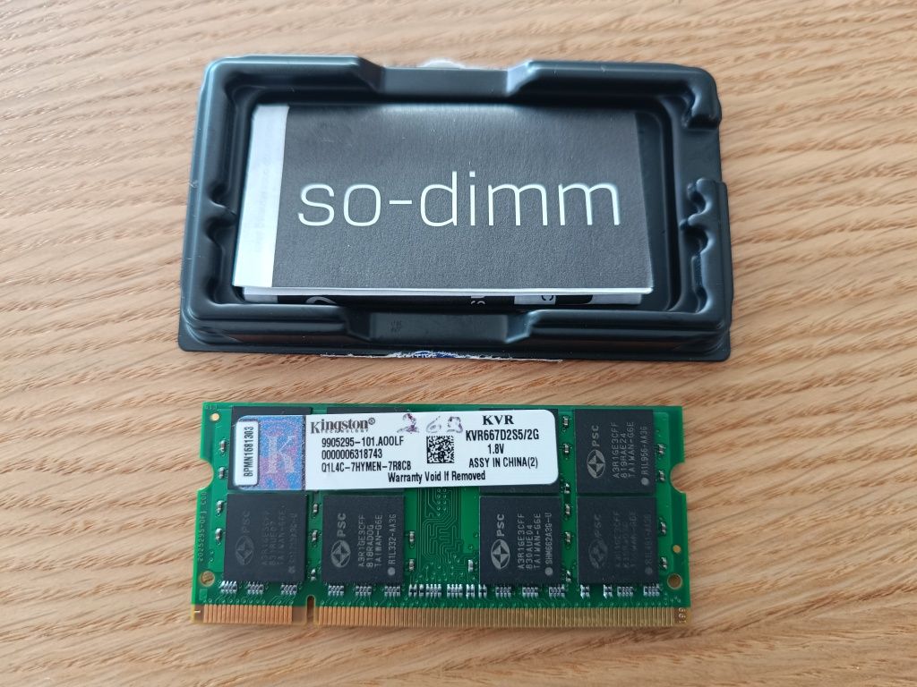 Dimm 2GB Ram, SO-DIMM Kingston