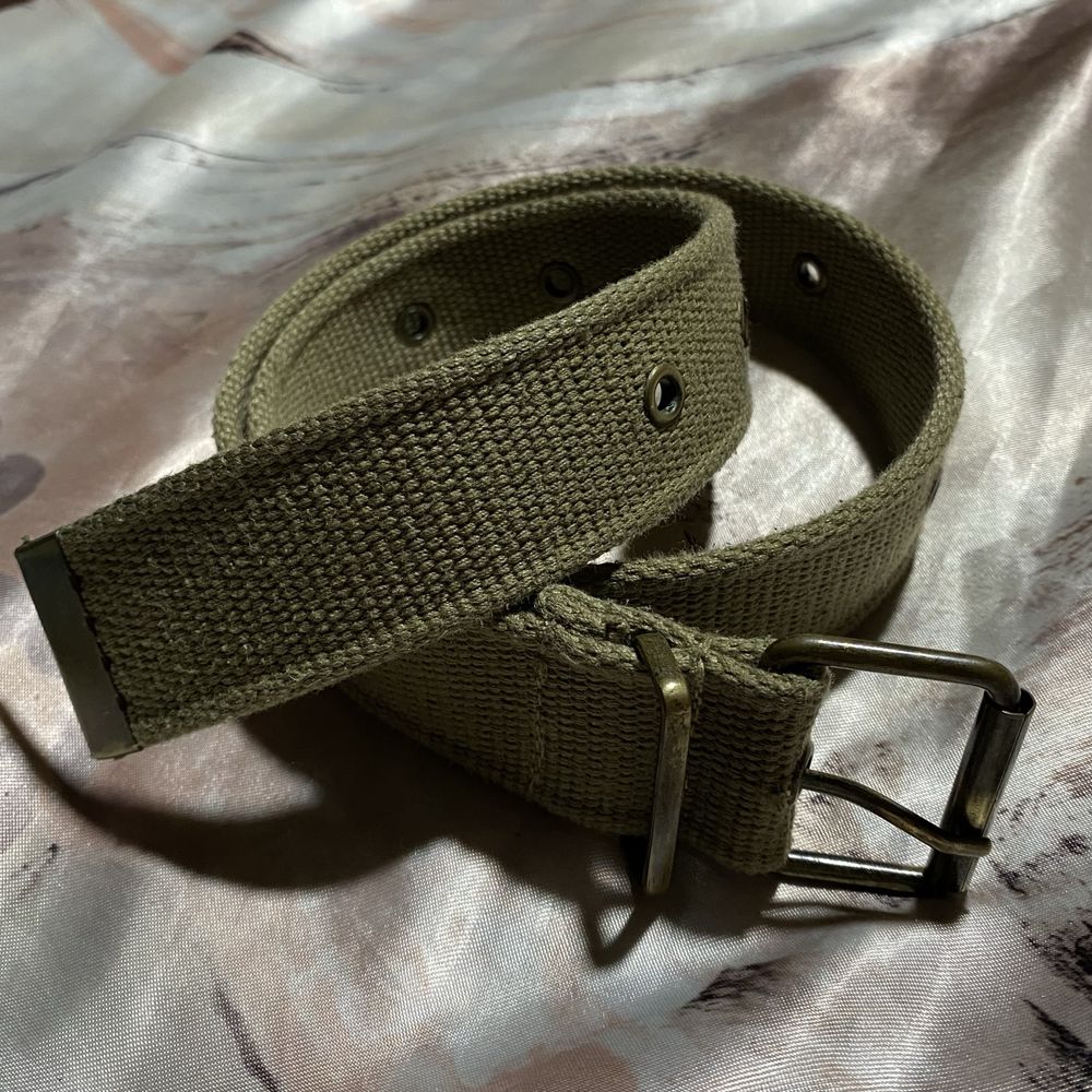 Vintage military belts {2}