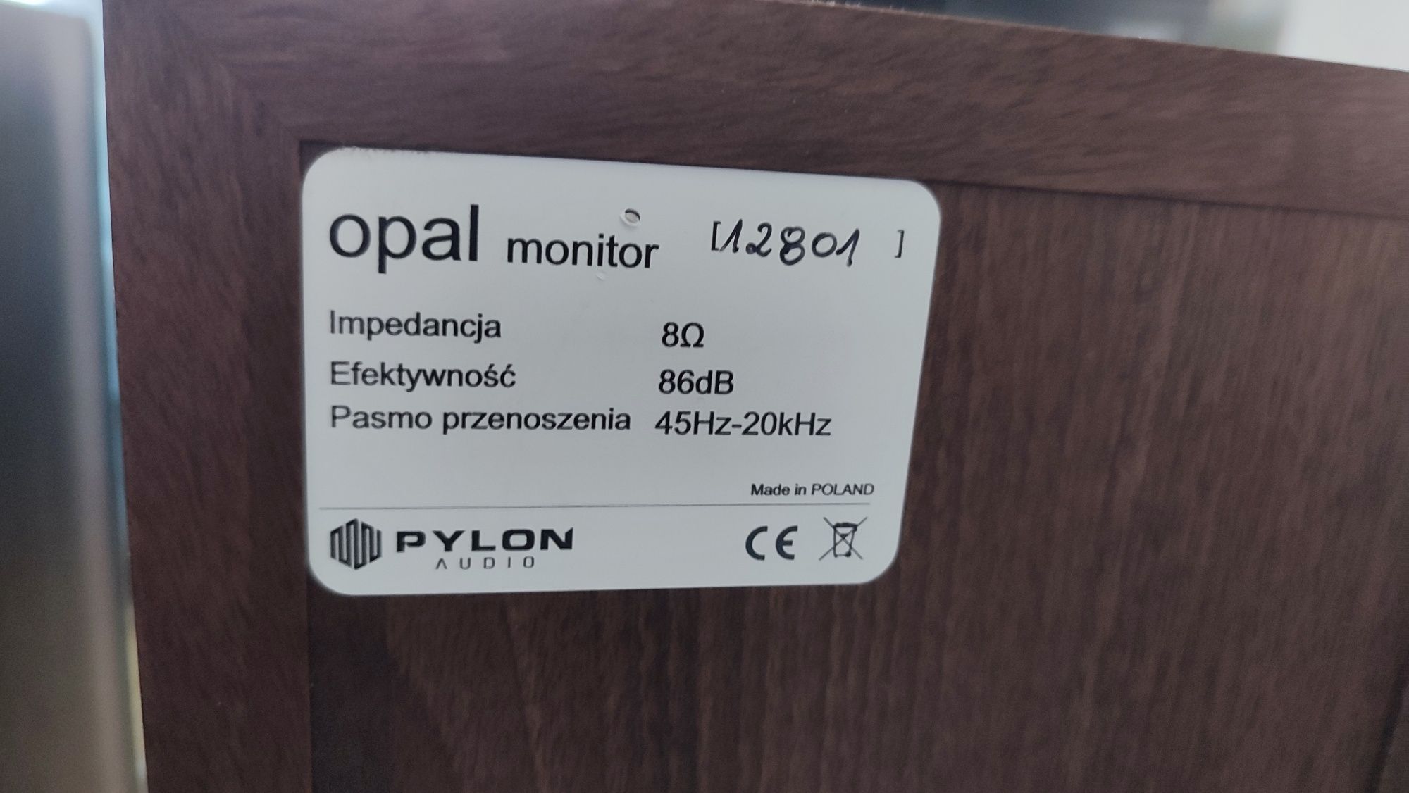 Kolumny głośnikowe Pylon Opal Monitor + standy/podstawki