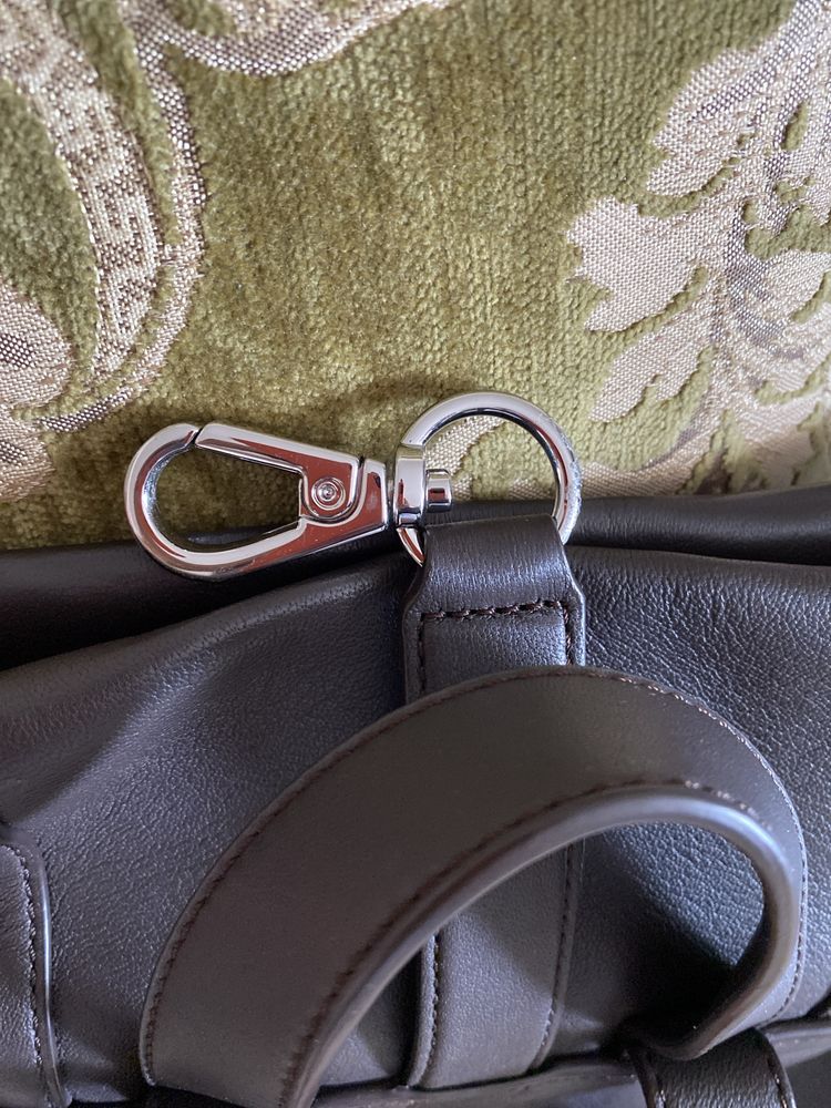 Mochila Estrear-Massimo Dutty/pele  castanha mod homem
