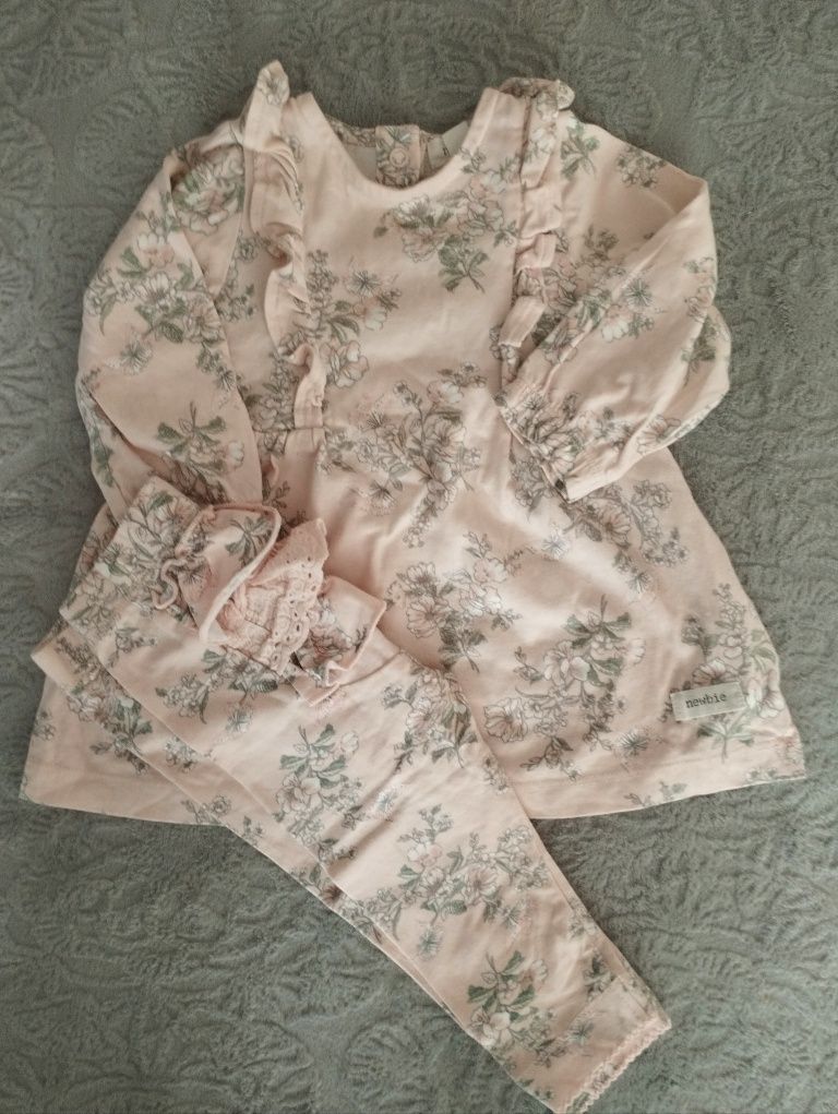 68 Komplet newbie sukienka legginsy