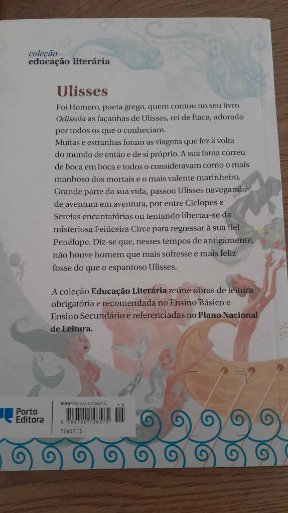 Livro "Ulisses" de Maria Alberta Meneres