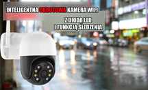 Obrotowa zewnętrzna smart kamera, monitoring