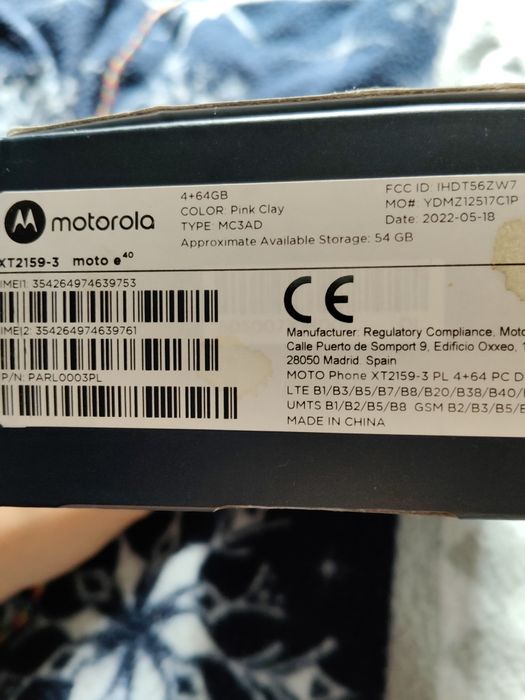 Motorola E 40 48 MP