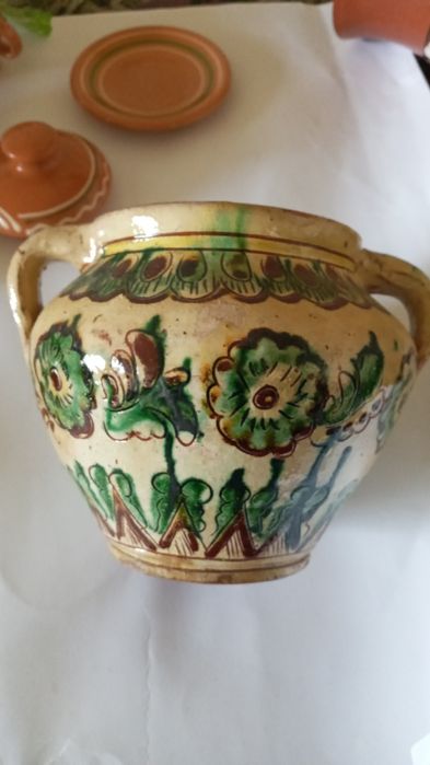 Тарелка  настенная керамика  майолика фарфор  ссср