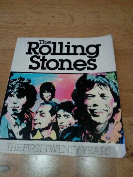 Rolling Stones - dois livros raros 1974 a 1981