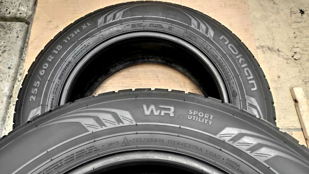 Шини 255/60R18 Nokian WR G2. 8,9мм. 55