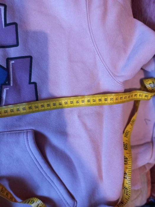 Стильний худі на утепленні велюр, оверсайз.