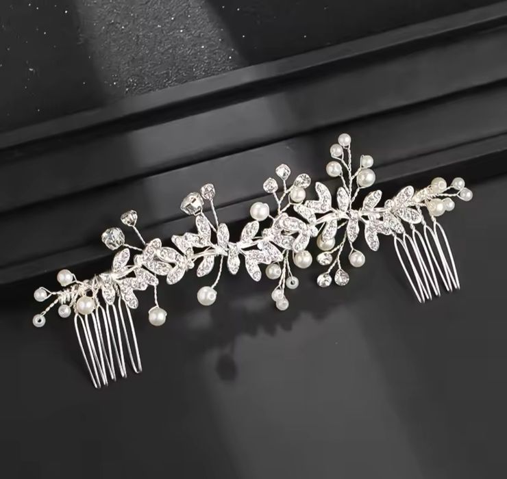 Ozdoba ślubna do włosów upięć